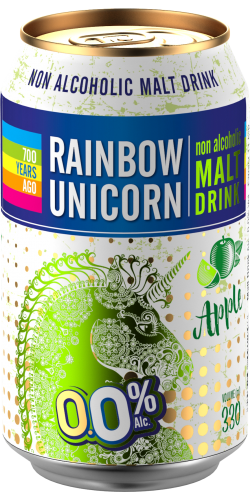 Rainbow Unicorn 无醇啤酒苹果味