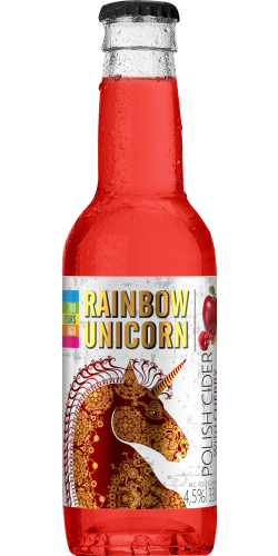 Rainbow Unicorn Polish Cider Cherry